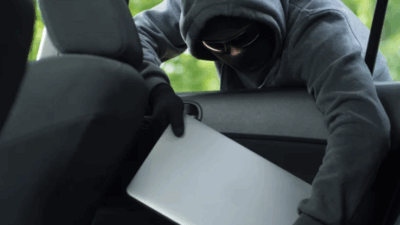 Rental Car Safe from Theft