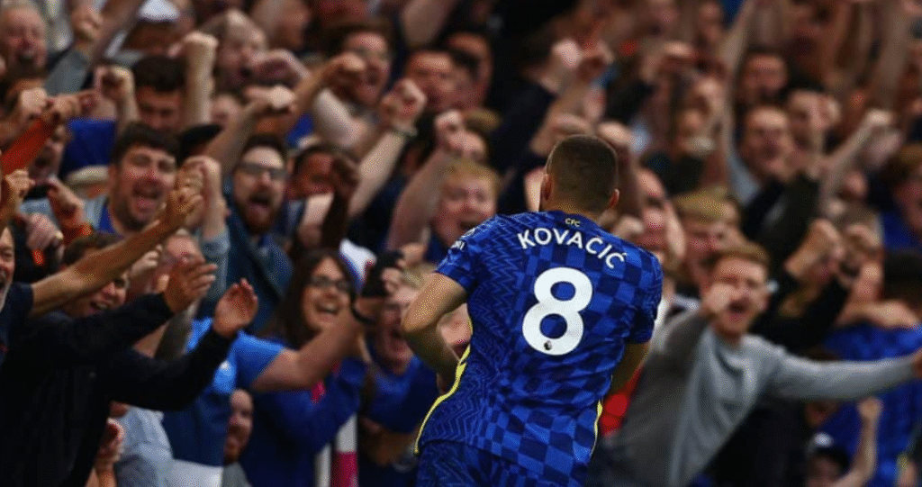 Mateo Kovacic's jersey number in Club Football