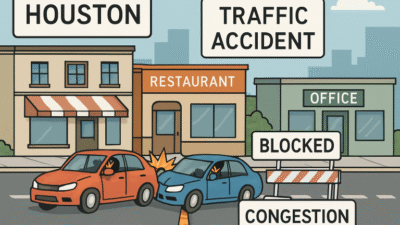 The Economic Impact of Traffic Accidents on Houston Businesses
