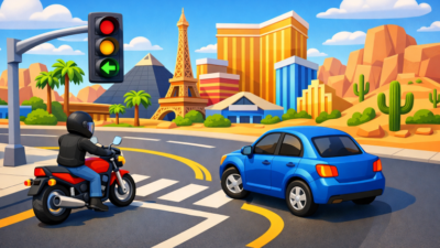 Common Driver Mistakes That Lead To Motorcycle Crashes In Las Vegas